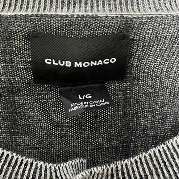 CLUB MONACO MERINO WOOL BLEND SWEATER‎ SIZE L - Picture 2 of 8